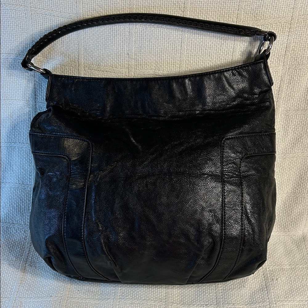 Dana Buchman Black Shoulder Bag - Picture 2 of 7